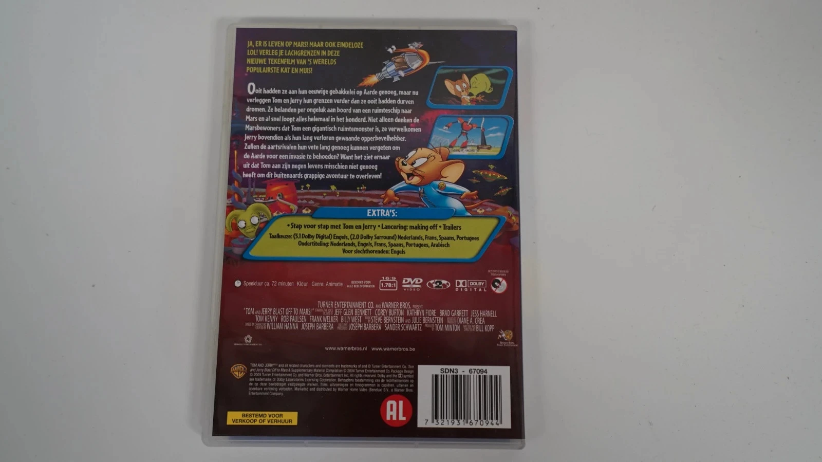 Tom y Jerry: Misión a Marte (DvD, PAL, Región 2) – photo 4